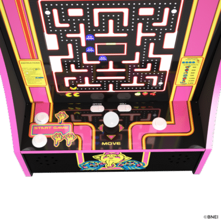Ms. PAC-MAN™ Partycade™ – 40th Anniversary Black Edition – 10 Games
