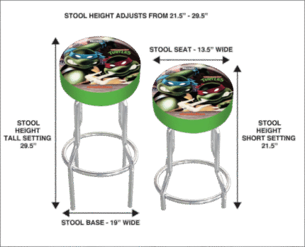 Teenage Mutant Ninja Turtles™ Adjustable Stool