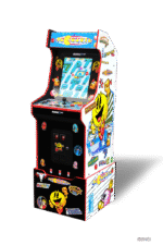 PAC-MAN Customizable Arcade Game Featuring PAC-MANIA 14-in-1 Games & 100 Bonus Stickers